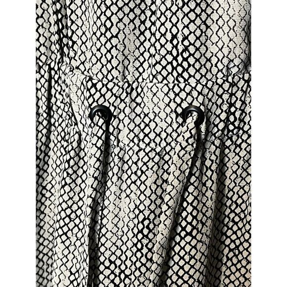 Eileen Fisher The Fisher Project Jumpsuit XS Chain Print Sleeveless Silk - Picture 5 of 6